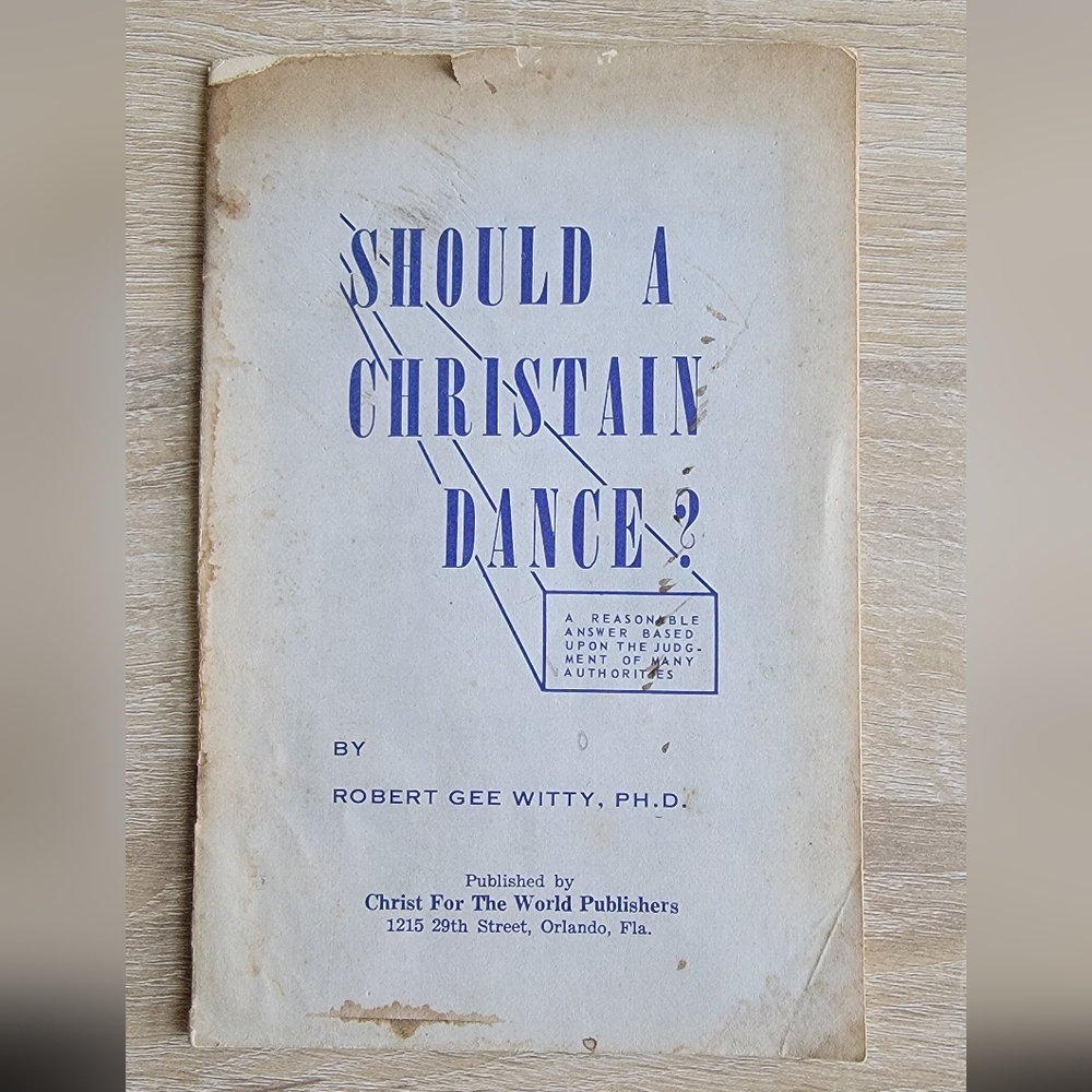 Rare Anti-Dancing Propoganda